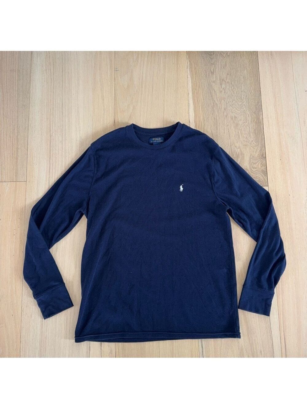 Polo by Ralph Lauren Men's Dark Blue Long Sleeve Tee Size XL